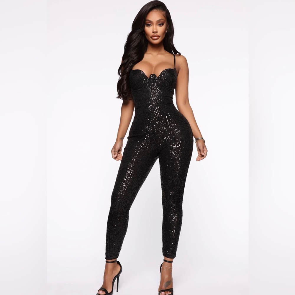 Sequin Jumpsuit